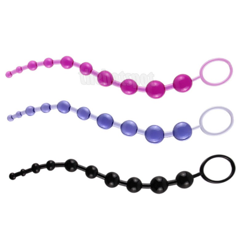 Anal Beads String Flexible 30cm 10 Beads